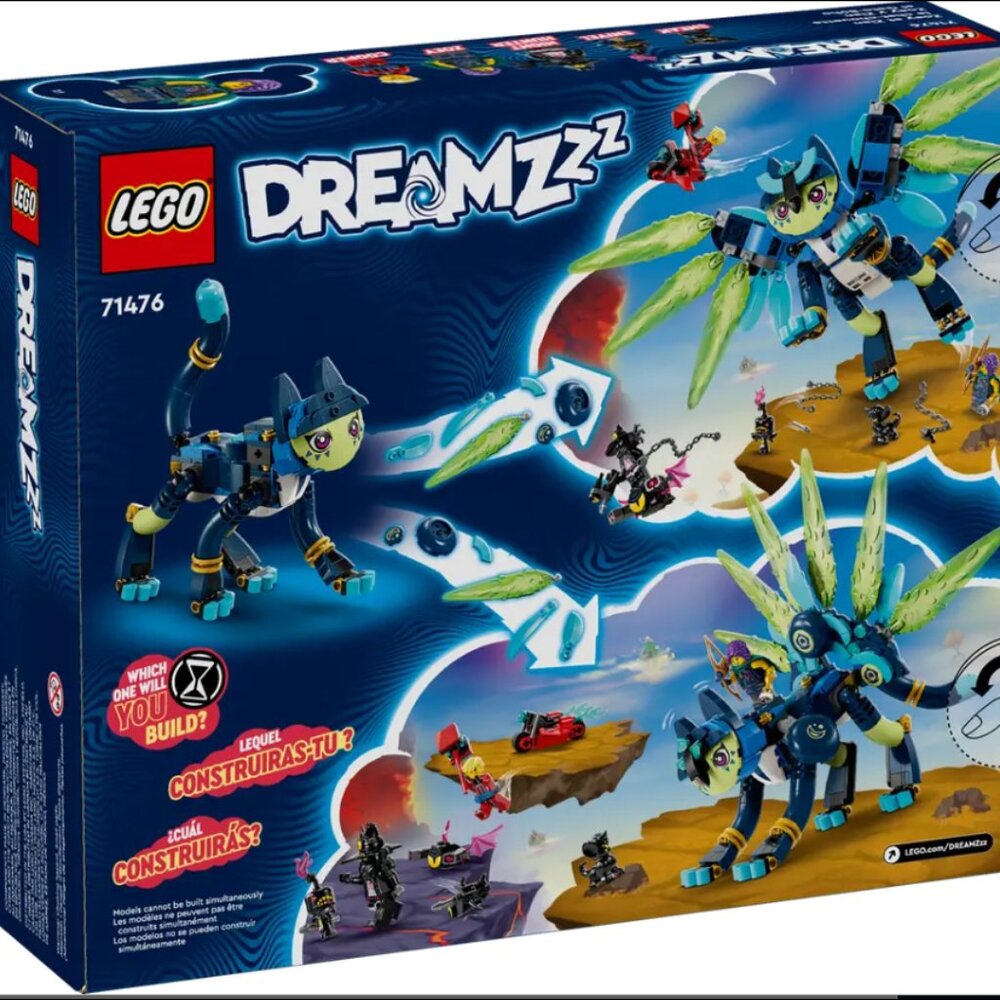 Brand New LEGO DREAMZzz Zoey and Zian the Cat Owl Building Toy 71476 Dreamz
